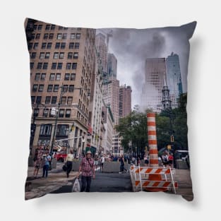 Manhattan, New York City Pillow