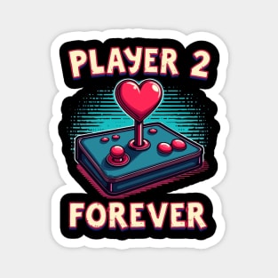 Player 2 Forever Magnet