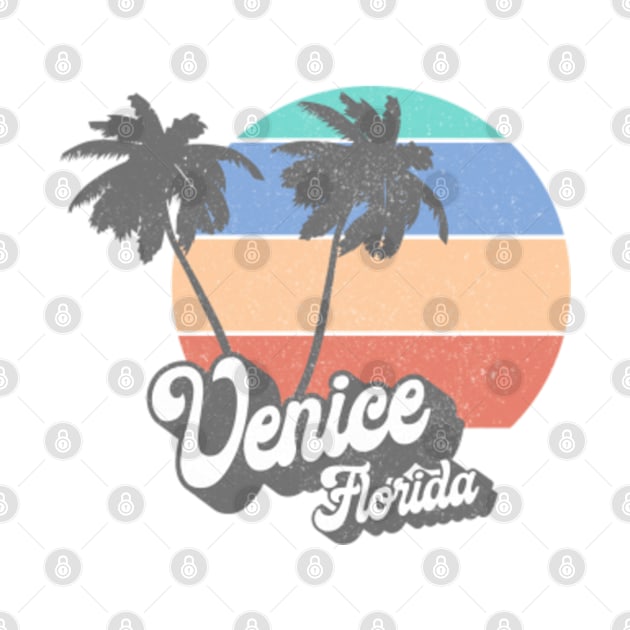 Retro Venice Florida FL Vintage Beach Surf by Jayden Forster