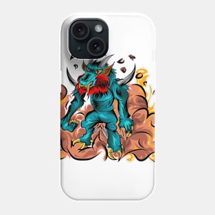 Dragonwolf Demon Monster Phone Case