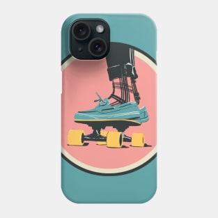 Retro Skateboarder - Alternative Color Scheme Phone Case