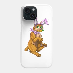 Bobtail BunnyCat: Gigner (Pink) Phone Case