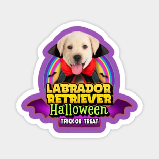 Labrador Halloween Costume Magnet