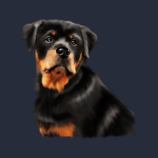 Rottweiler Dog, Dog Lover by dukito