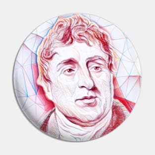 Thomas Telford Portrait | Thomas Telford Artwork | Line Art Pin