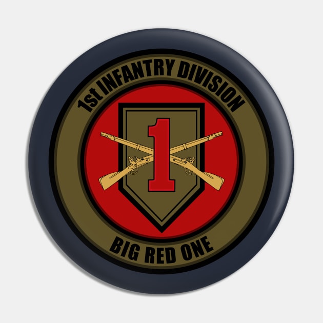 1st Infantry Division Pin by TCP