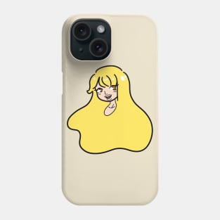 Blonde Lady Portrait Phone Case