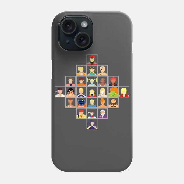 Select Your Character-Street Fighter Alpha 3 Phone Case by MagicFlounder