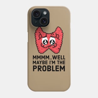 thyroid cancer fighter |thyroid patients gifts Phone Case