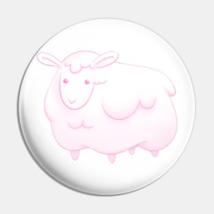 Pink Sheep Pin