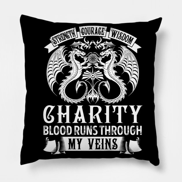 CHARITY Pillow by Kallamor