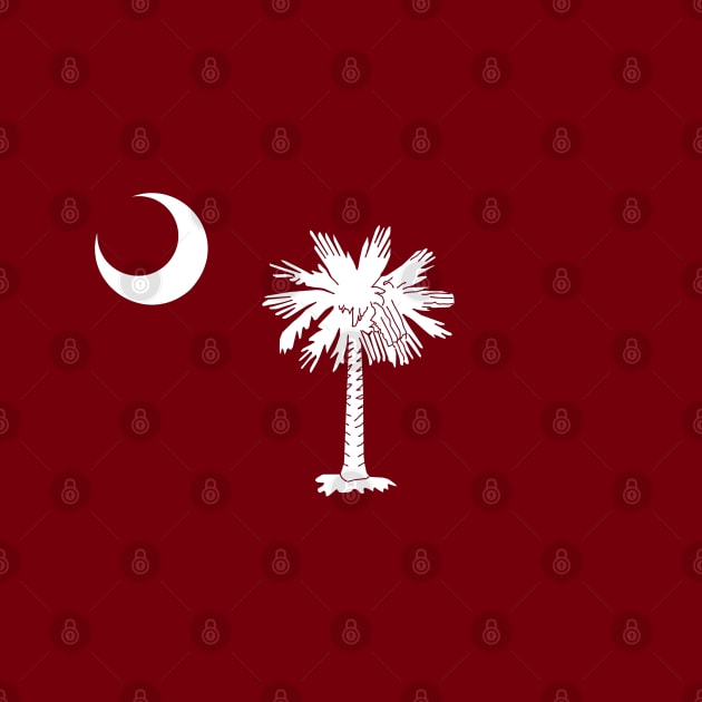 Flag of South Carolina - Garnet by brigadeiro