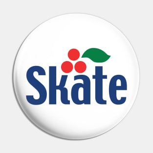 Skate retro logo Pin