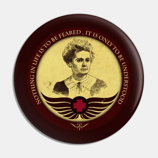 Art of Medicine: Marie Curie Pin