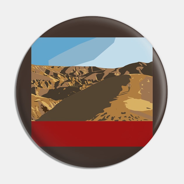 Desert Pin by SHACHAR