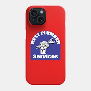 Best Plumber Services wrench feast with wrench design for Plumber and pipefitters Phone Case