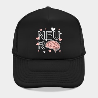 Neuro Nurses Brain Candy Heart Neuroscience Nurse Hat