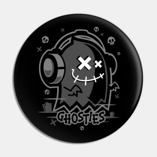 Ghosty Bones Pin
