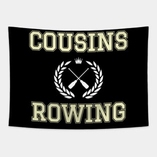 Cousins Rowing Tapestry