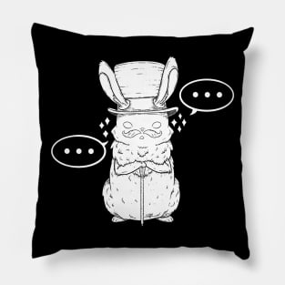 Top Hat Bunny Pillow