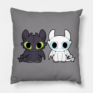 Toothless and Night Fury Pillow