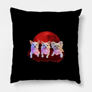 Red Moon Brats Pillow