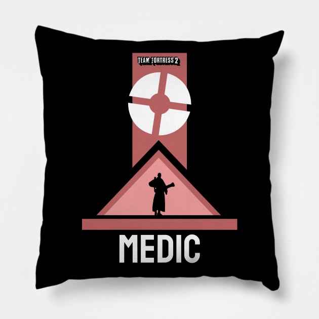 Medic Team fortress 2 Pillow by mrcatguys