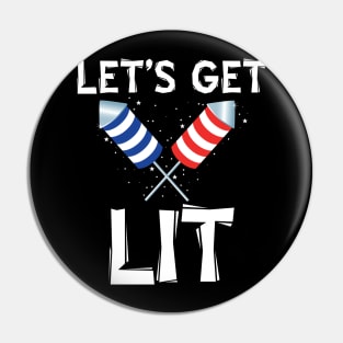 Let's get Lit Pin