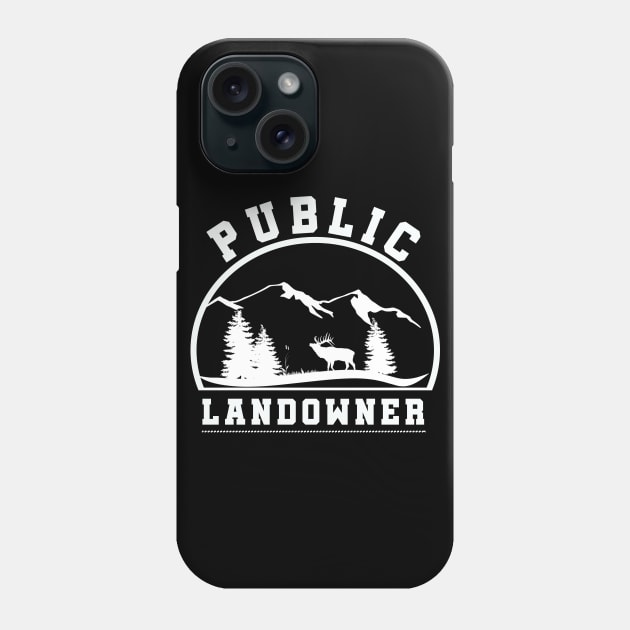 public landowner Phone Case by Moe99