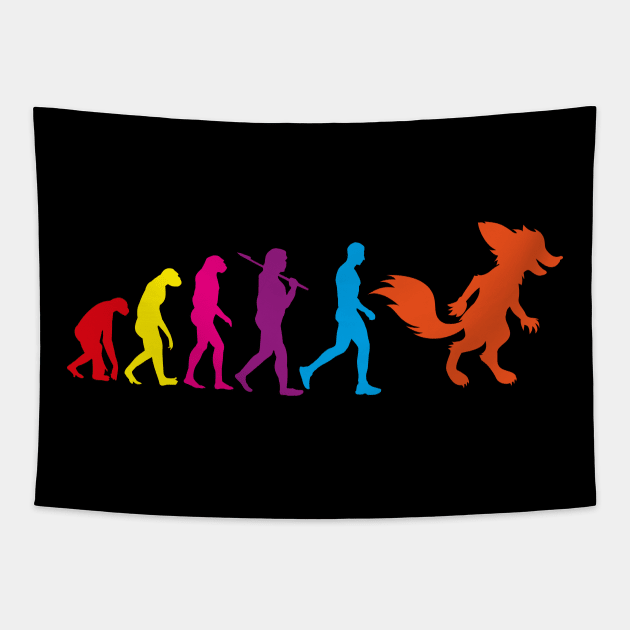 Furry Fandom Shirt I fursona cosplay fursuit Tapestry by biNutz