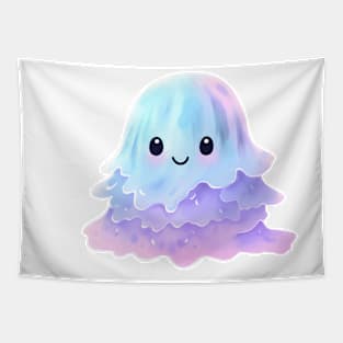 Pastel Goth Cute Ghost Tapestry