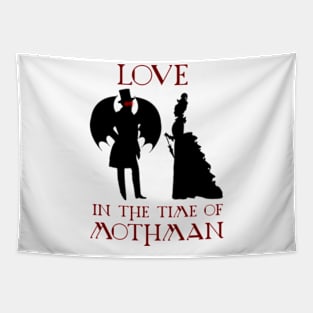 Love In The Time Of Mothman Tapestry