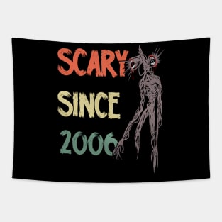 Scary since 2006 siren head Tapestry