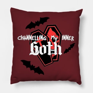 Channel Your Inner Goth Pillow