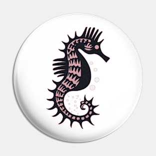 Seahorse Pink Pin