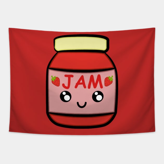 Strawberry Jam Tapestry by TeaShirts