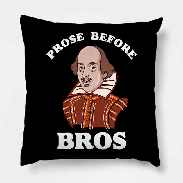 Funny Shakespeare Prose Before Bros Pillow by isstgeschichte