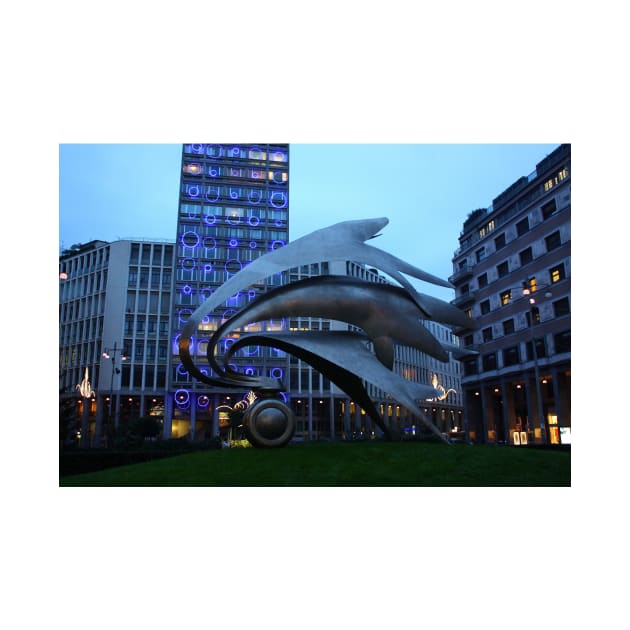 Milan. An Abstract Sculpture near Duomo. Italy 2010 by IgorPozdnyakov