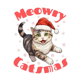 Christmas cat T-Shirt