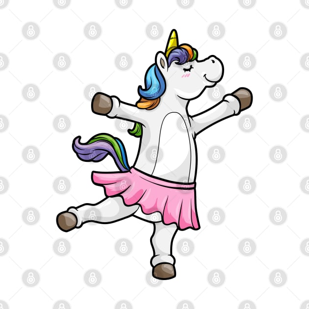 Unicorn is dancing at the ballet by Markus Schnabel