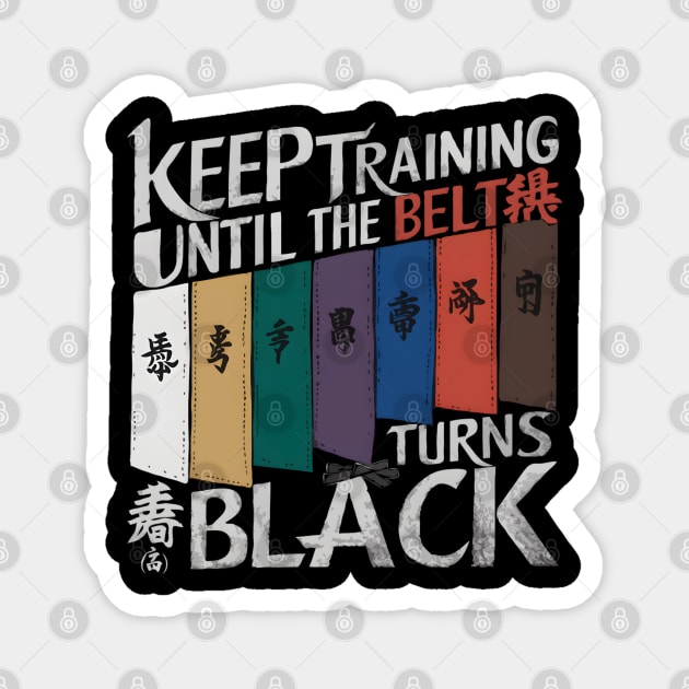 Cool Karate Martial Arts Gift Funny Karate Training Magnet by TopTees