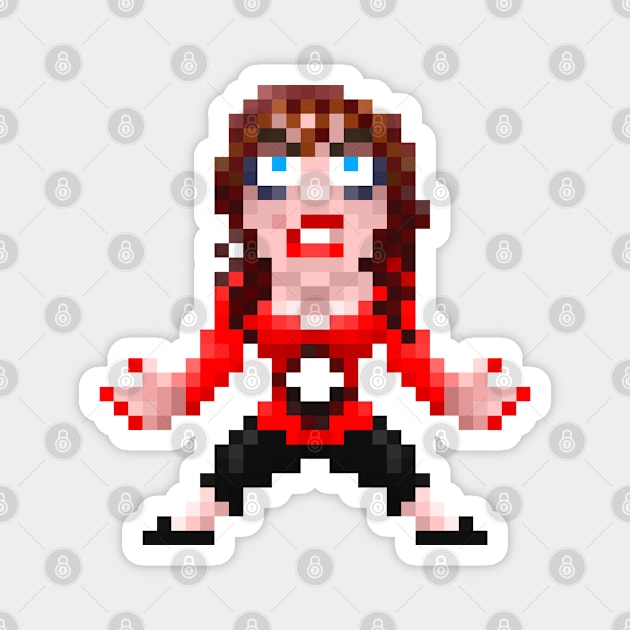 16-Bits Helen Magnet by badpun