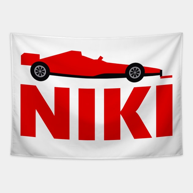 Niki Lauda Tapestry by JamexAlisa