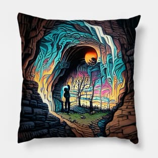 The Mysterious Forest Pillow