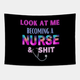 look at me becoming a nurse & shit Tapestry