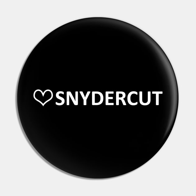 Love SnyderCut Pin by ThingyDilly