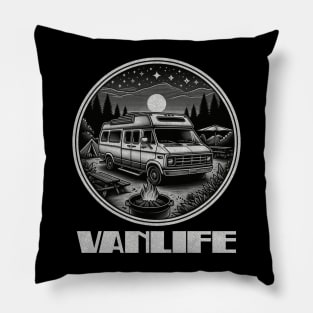 Camper Vanlife Pillow