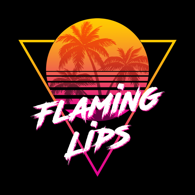 Flaming Lips - Proud Name Retro 80s Sunset Aesthetic Design by DorothyMayerz Base