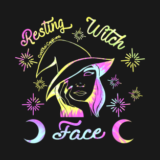 Resting Witch Face - Tie-dye Spring T-Shirt