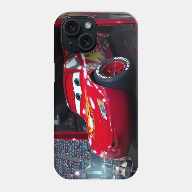 Red Racing Cars Phone Case by AviToys